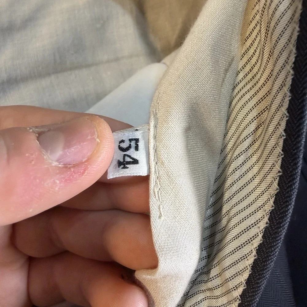 Riflessi SPORT COAT 44 R GRAY THREE BUTTON DOUBLE VENT LORO PIANA Pants 36x30